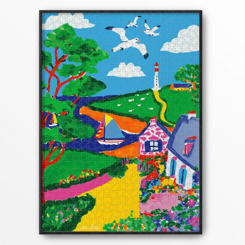 Puzzle 1000p - Piece & Love - BZH