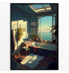 Puzzle 1000p - Piece & Love - Bain Voyons