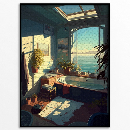 Puzzle 1000p - Piece & Love - Bain Voyons