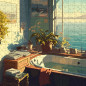 Puzzle 1000p - Piece & Love - Bain Voyons Puzzle 1000p - Piece & Love - Bain Voyons