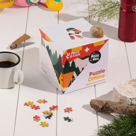Puzzle 1000p - Piece & Love - Offline