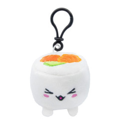 Porte-Clefs Peluche Plushi Uramaki Sushi 7 cm
