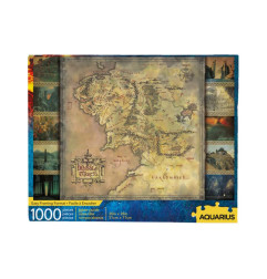 Puzzle 1000p - Seigneur des Anneaux - Carte