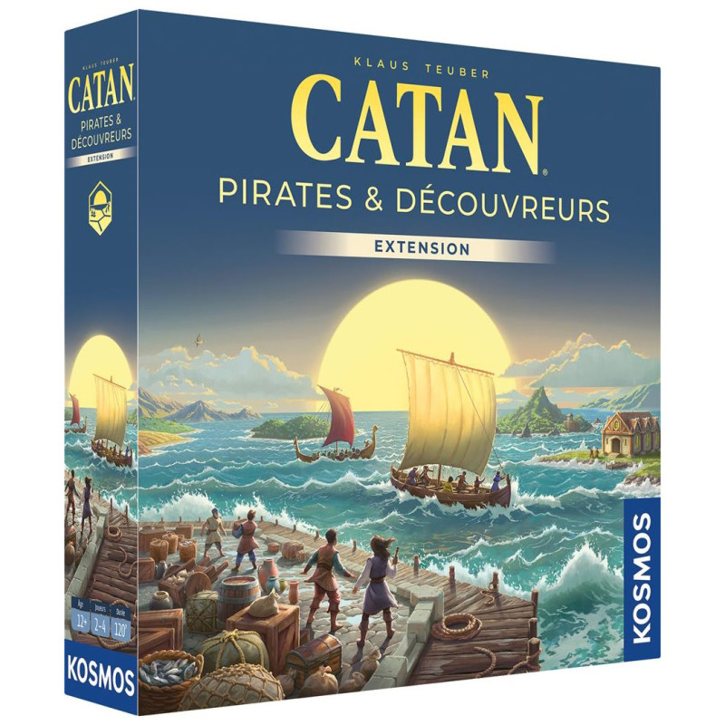 Catan : Pirates et Découvreurs (ext. / éd. 2025)