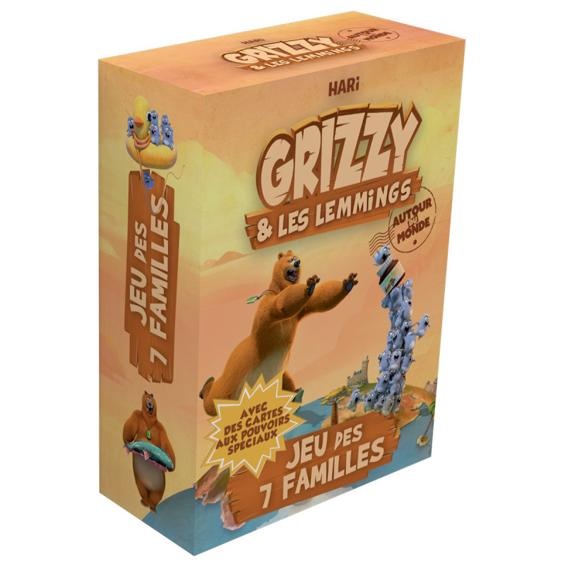 Grizzy & les Lemmings - Jeux de 7 Familles