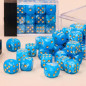 Set de 36 dés 6 12mm Bleu (Epic Forge)