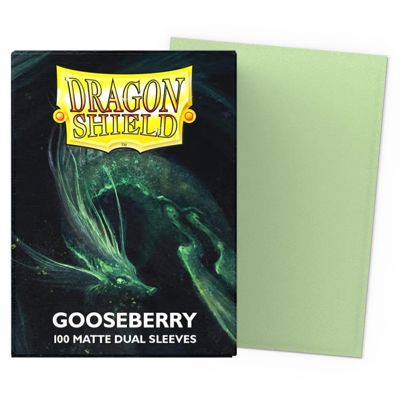 Sleeves Dragon Shield Dual Matte - Gooseberry
