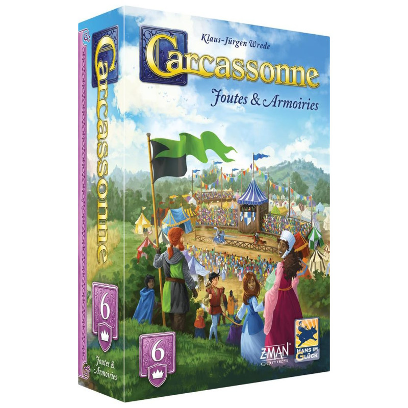 Carcassonne : Joutes et Armoiries (ext. 6 / éd. 2025)