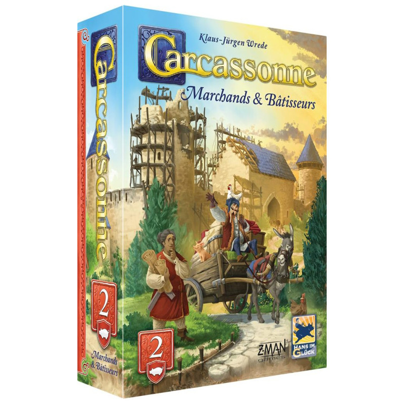 Carcassonne : Marchand et Batisseurs (ext. 2 / éd. 2025)