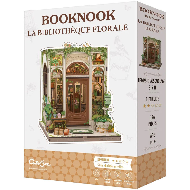 Book Nook - La Bibliothèque Florale