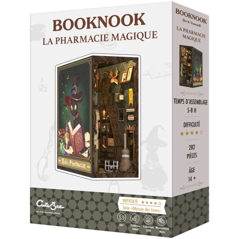 Book Nook - La Pharmacie Magique Book Nook - La Pharmacie Magique