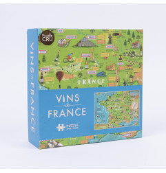 Puzzle 1000p - Vins de France