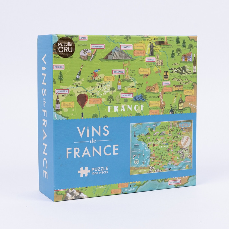 Puzzle 1000p - Vins de France