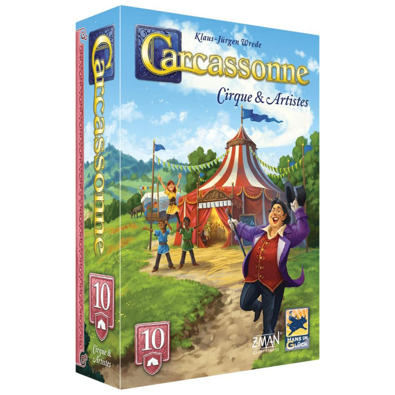 Carcassonne : Cirque et Artistes (ext. 10 / éd. 2025)