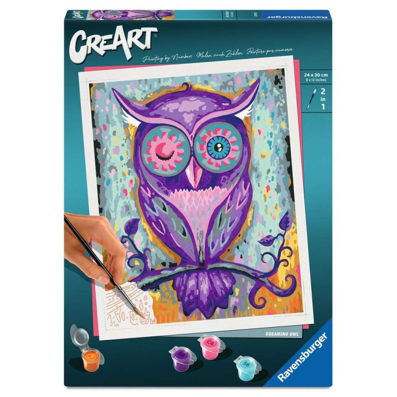 CreArt - 24x30cm - Hibou