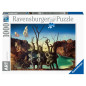 Puzzle 1000p - Cygnes se reflétant en éléphants / Salvador Dali