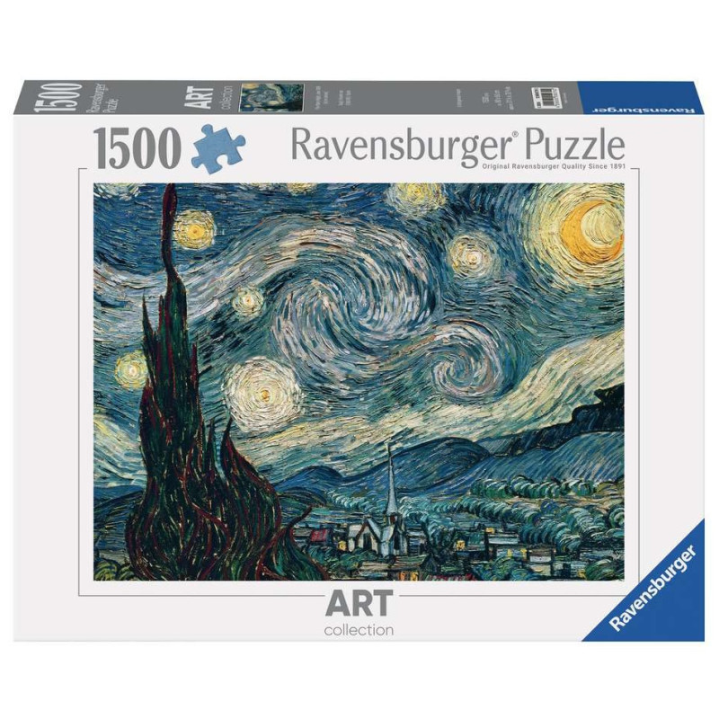 Puzzle 1500p - La Nuit étoilée / Vincent Van Gogh