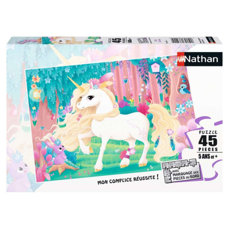 Puzzle 45p - Jolie Licorne