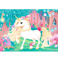 Puzzle 45p - Jolie Licorne