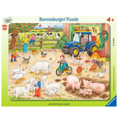 Puzzle 40p - A la ferme