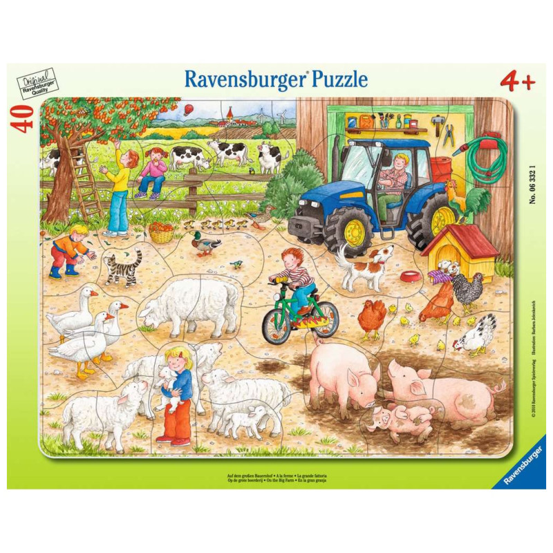 Puzzle 40p - A la ferme