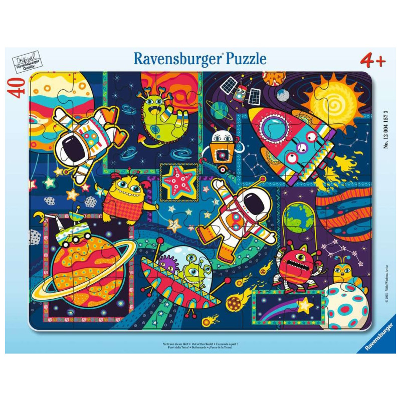 Puzzle 40p - Un monde à part !