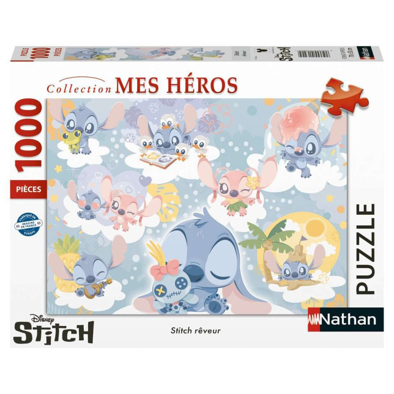 Puzzle 1000p - Stitch rêveur