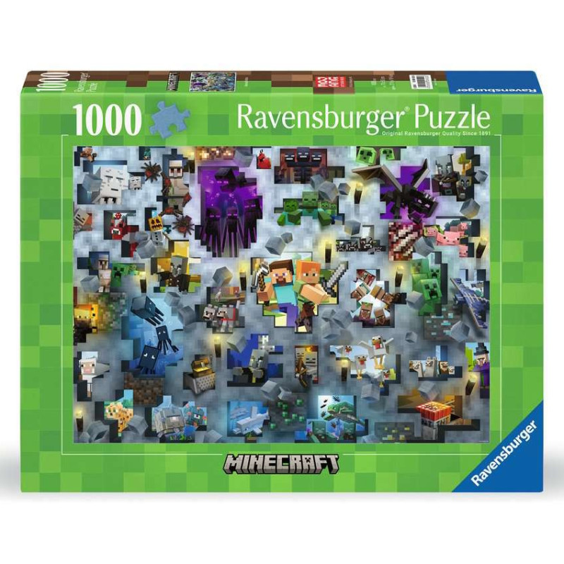 Puzzle 1000p - Minecraft