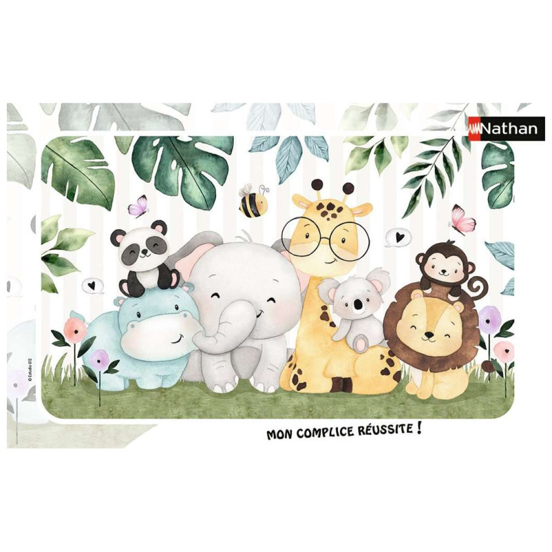 Puzzle 15p - Animaux tout doux Puzzle 15p - Animaux tout doux