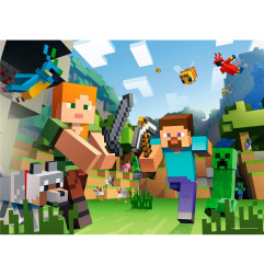 Puzzle 100p XXL - Minecraft
