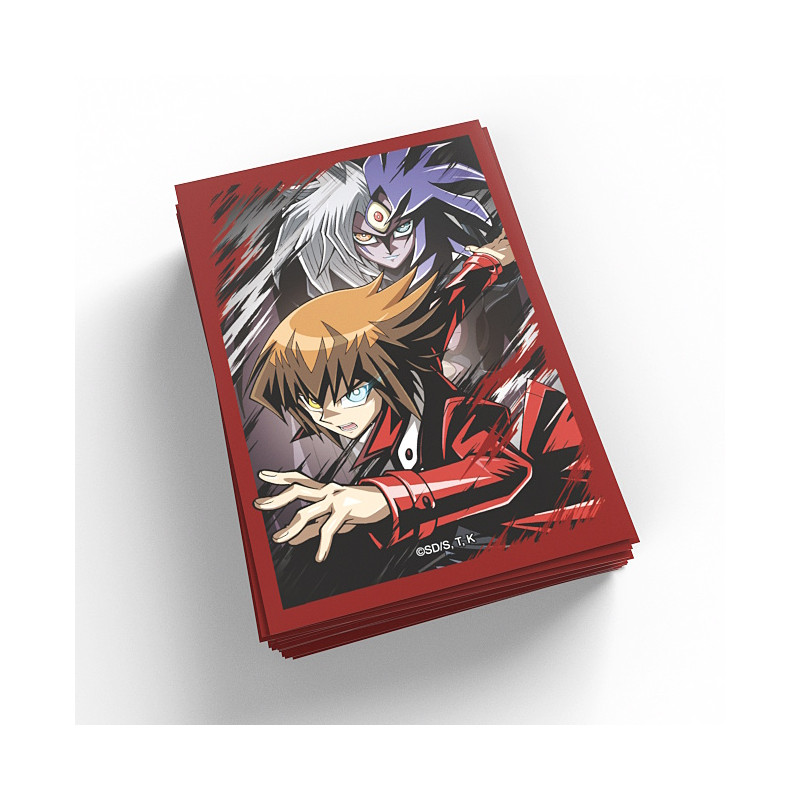 Sleeves Japanese YU-GI-OH! Jaden & Yubel (x50)
