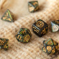 Série de 7 dés RPG Chat Pixel QWorkshop