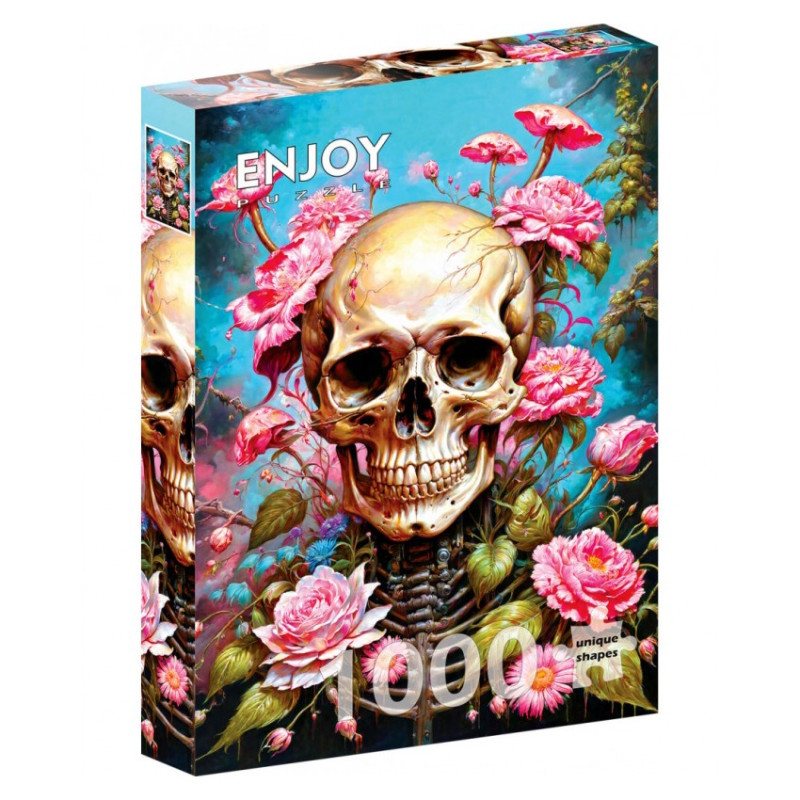 Puzzle 1000p - Enjoy - Garden Skeleton