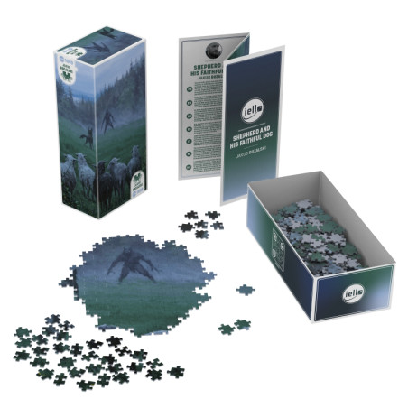 Puzzle Signature 1000p - Moutons (Jakub Rozalski)