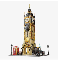 Pantasy - Steampunk Clock Tower Park - 58cm, 2460pcs