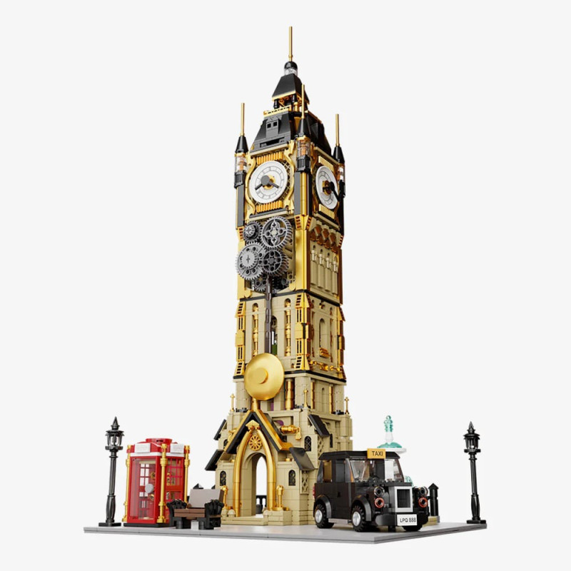 Pantasy - Steampunk Clock Tower Park - 58cm, 2460pcs Pantasy - Steampunk Clock Tower Park - 58cm, 2460pcs
