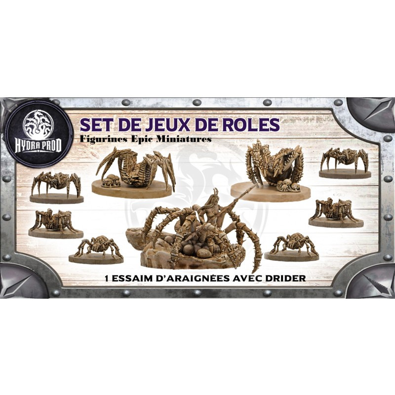 Hydra Prod - Essaim d'araignées avec Drider Hydra Prod - Essaim d'araignées avec Drider