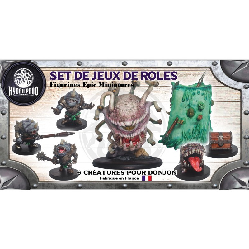 Hydra Prod -  6x Créatures pour Donjon