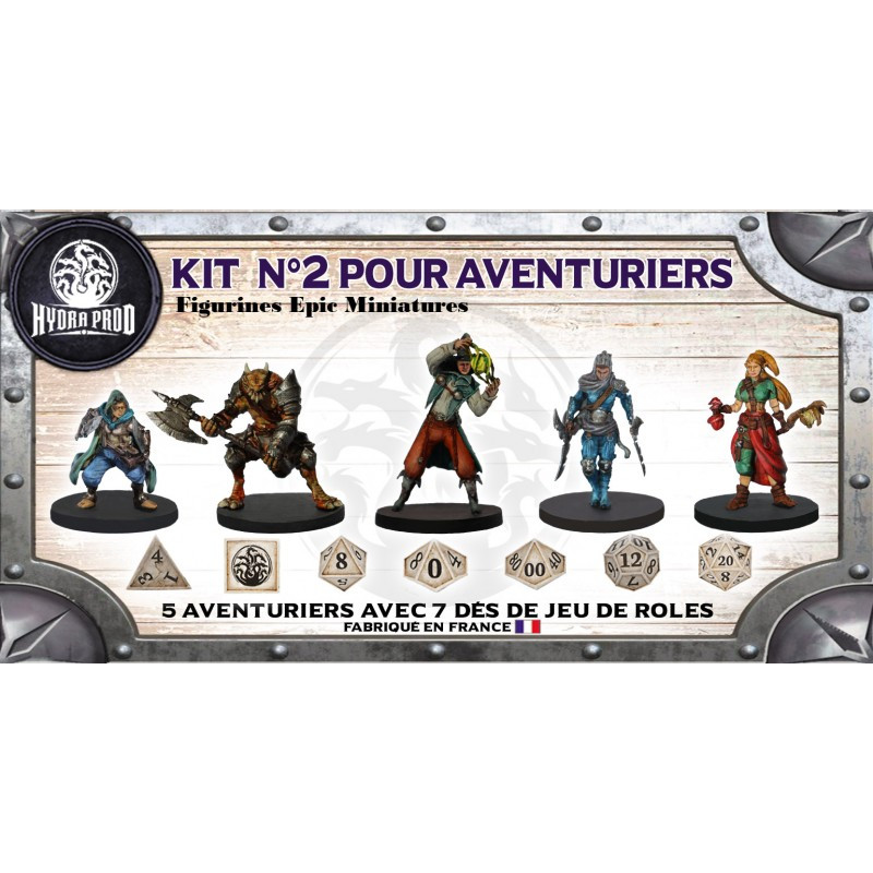 Hydra Prod - Kit n°2 pour Aventuriers Hydra Prod - Kit n°2 pour Aventuriers
