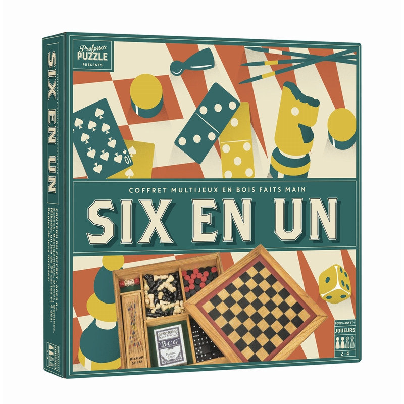 Six en Un - Coffret 6 Jeux Six en Un - Coffret 6 Jeux