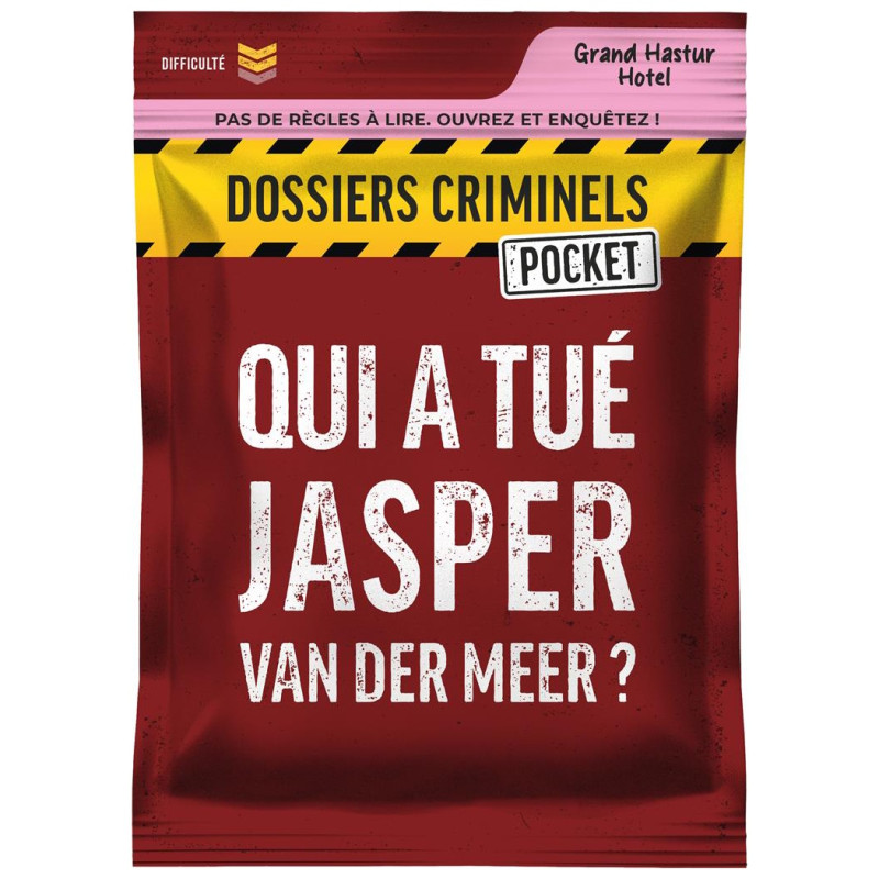 DC Pocket - Qui a tué Jasper Van Der Meer ? DC Pocket - Qui a tué Jasper Van Der Meer ?