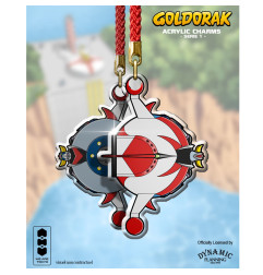 Porte-Clefs Goldorak Acrylic Charm Spazer 5cm