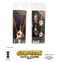 Porte-Clefs Goldorak Acrylic Charm Spazer 5cm