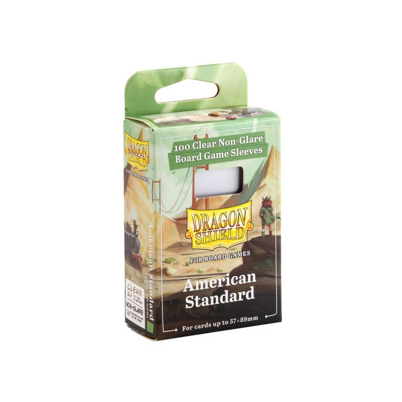 Dragon Shield Sleeves : American Standard 57x89mm