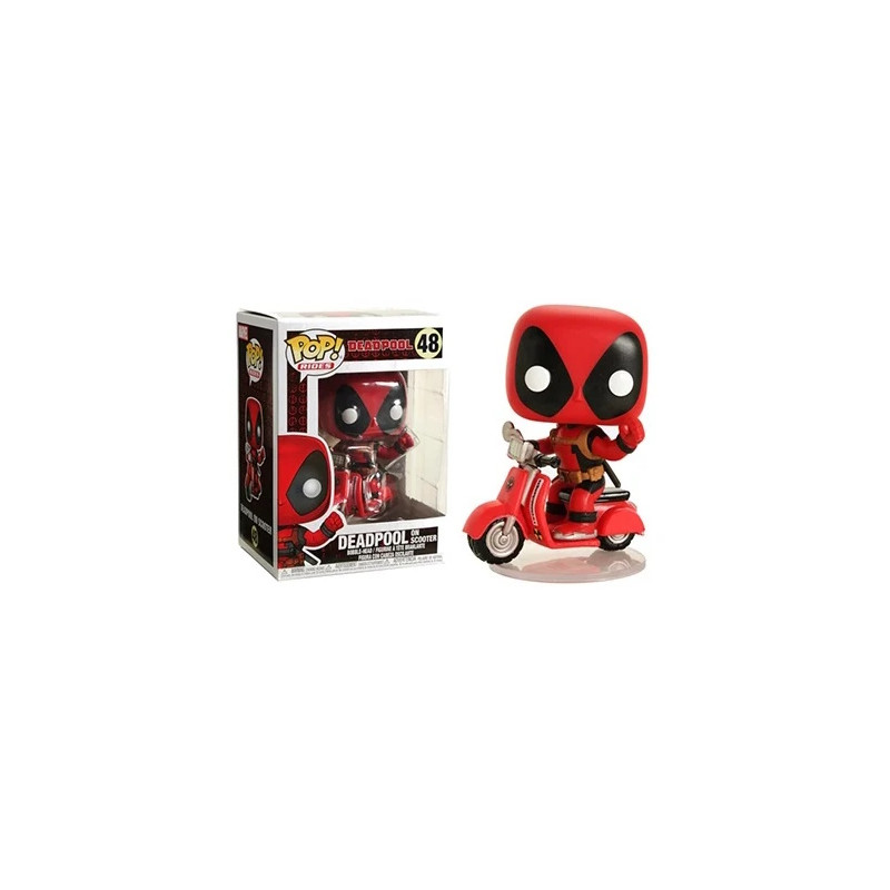 Marvel POP! Deadpool on Scooter n°48