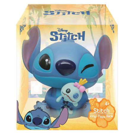 Tirelire Stitch & Scrump 18cm