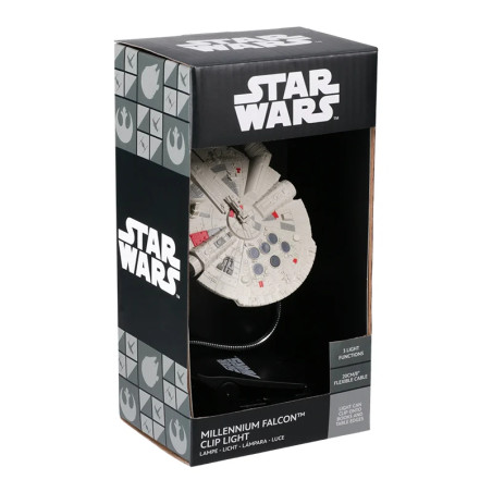 Lampe pour Livre Star Wars Faucon Millenium