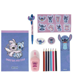Boîte de Papeterie Stitch - 12 pièces