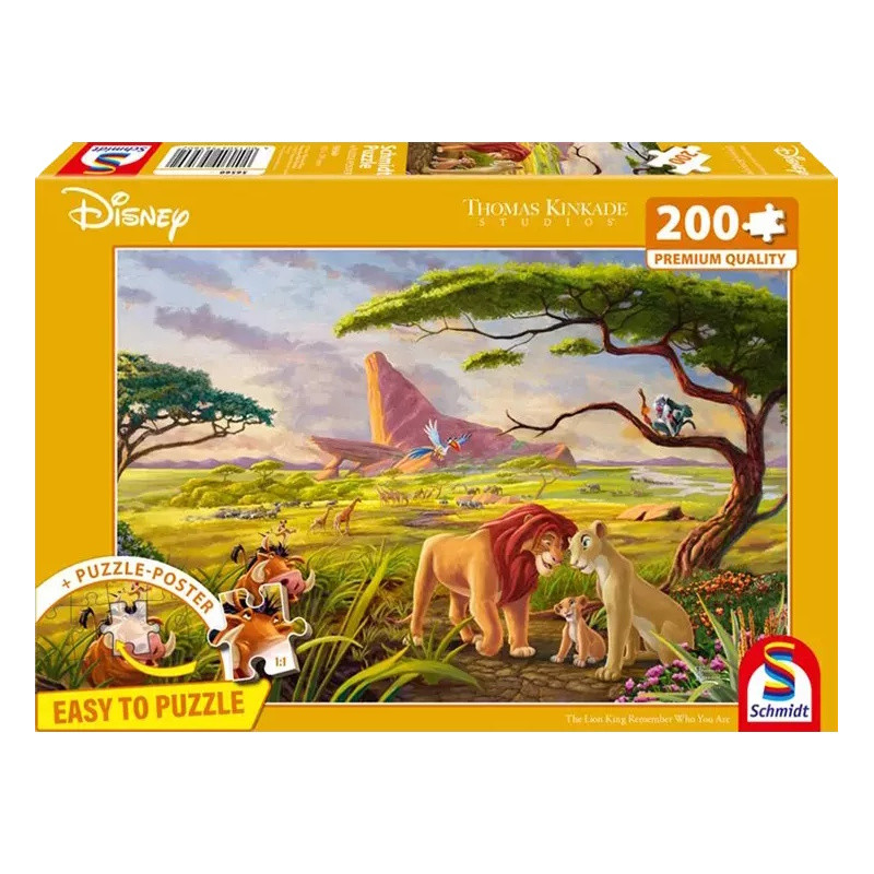 Puzzle 200p - Disney Le Roi Lion