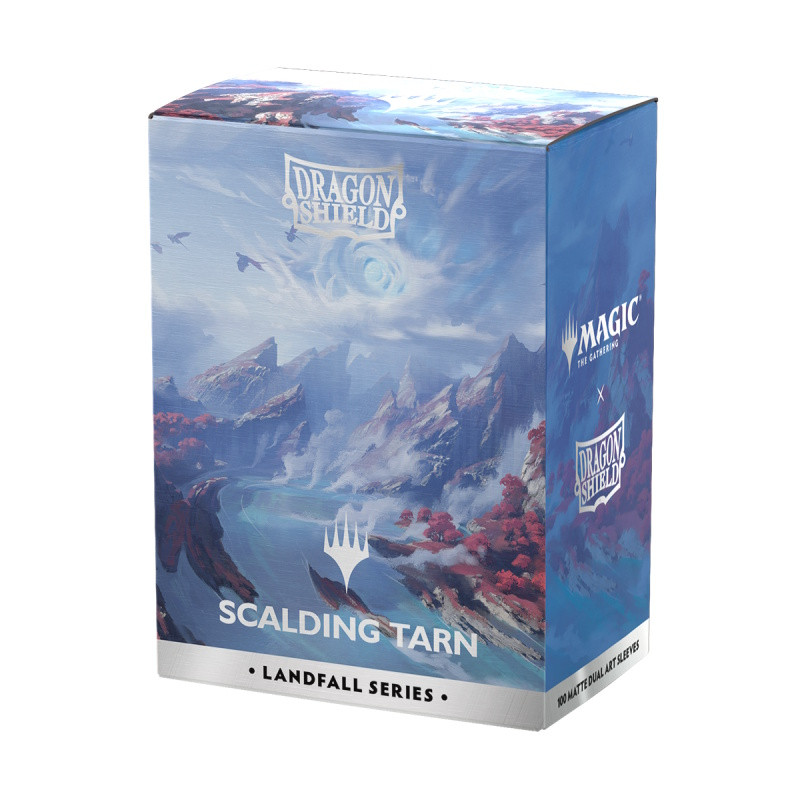 Sleeves Dragon Shield MTG Landfall Series - Scalding Tarn - Dual Matte
